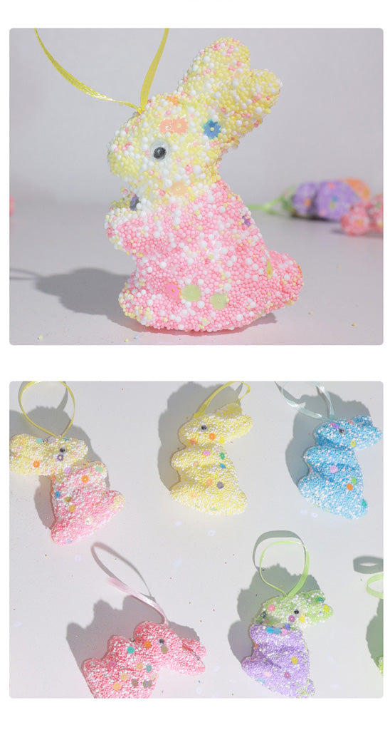Colorful Easter Bunny Hanging Decoration – Joy & Festivity | Zen Ara Grove