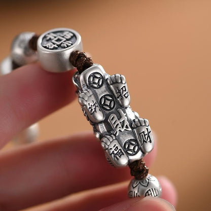 Pixiu Wealth Bracelet with Fu Character – Invite Abundance | Zen Ara Grove