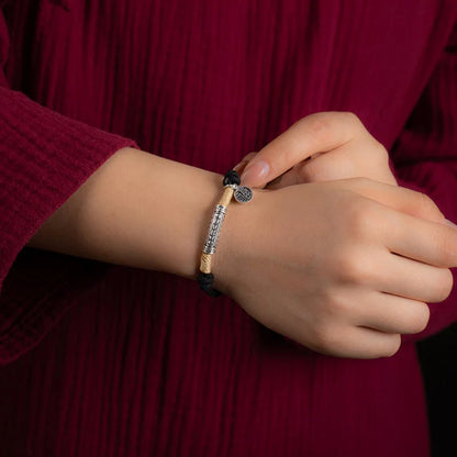 Handwoven Red String Bracelet – Harmony, Strength, and Prosperity | Zen Ara Grove