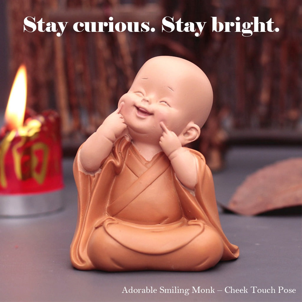 Cute Zen Monk Figurines| Zen Ara Grove