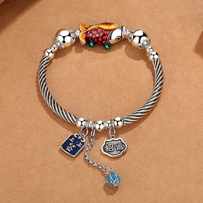 Lucky Koi Charm Bracelet – Joy and Prosperity Always | Zen Ara Grove