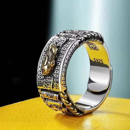 Adjustable Pixiu Ring – Symbol of Fortune | Zen Ara Grove