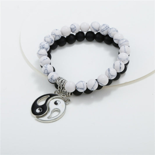 Yin-Yang Harmony Bracelet – Balance of Light and Shadow | Zen Ara Grove