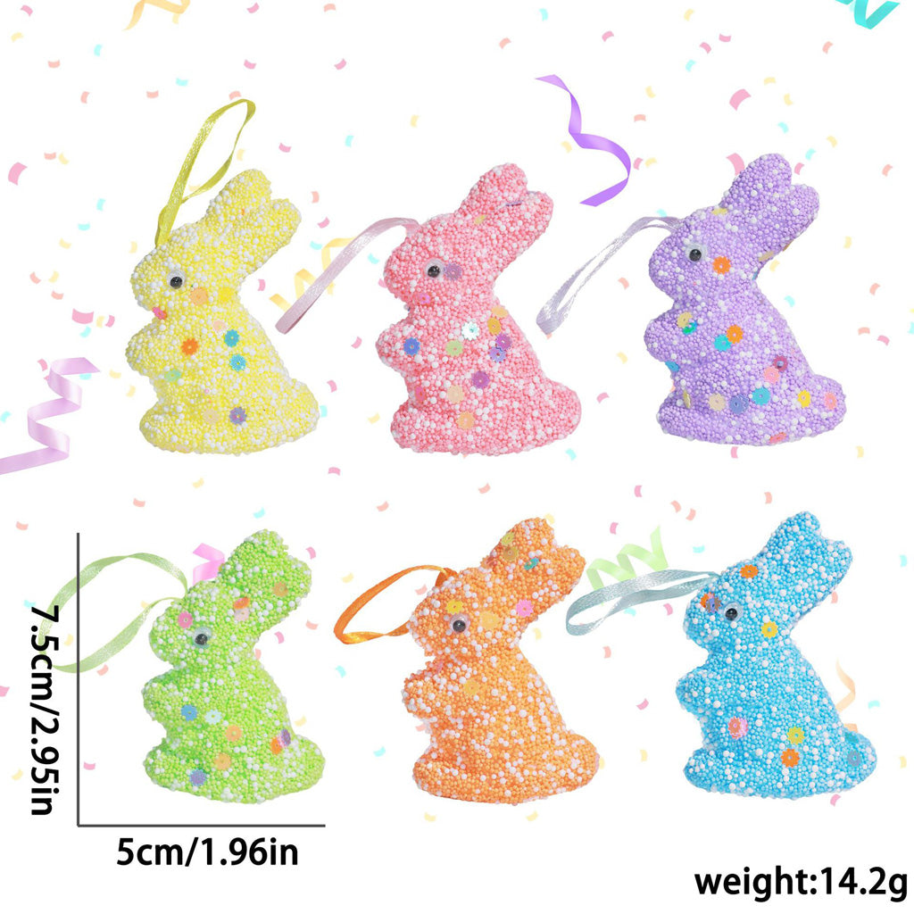Colorful Easter Bunny Hanging Decoration – Joy & Festivity | Zen Ara Grove