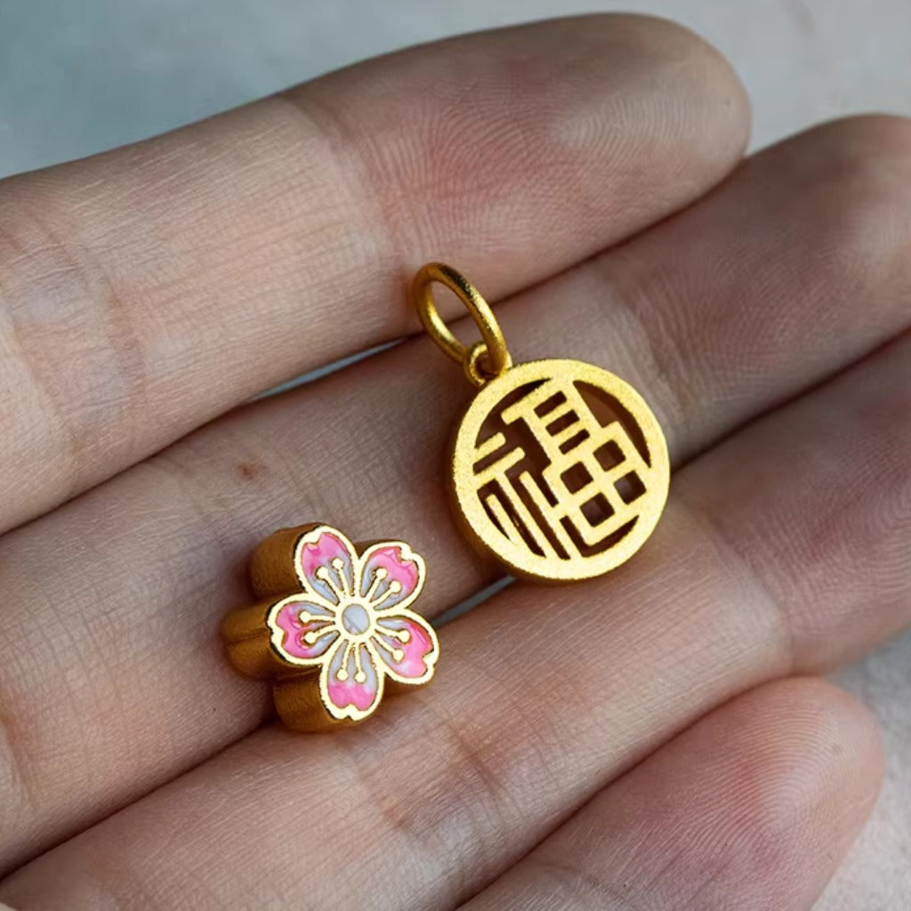 DIY Handwoven Red Cord Bracelet with Gold-Tone Fortune Bead – Make Your Own Lucky Charm | Zen Ara Grove