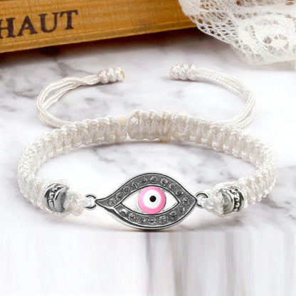 Adjustable Evil Eye Cord Bracelet – Ward Off Negativity, Invite Good Fortune | Zen Ara Grove