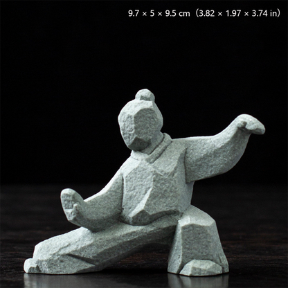 Tai Chi Kung Fu Creative Figurine Set | Zen Ara Grove