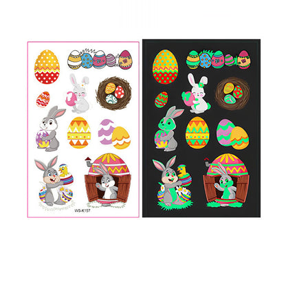 Glow‑in‑the‑Dark Easter Tattoo Stickers – Fun & Creativity | Zen Ara Grove
