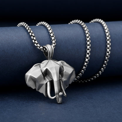3D Elephant Vintage Pendant – Symbol of Wisdom & Strength | Zen Ara Grove