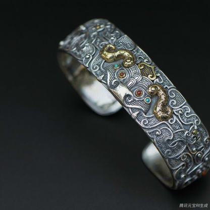Taotie Beast Bracelet – Ancient Chinese Guardian of Power | Zen Ara Grove