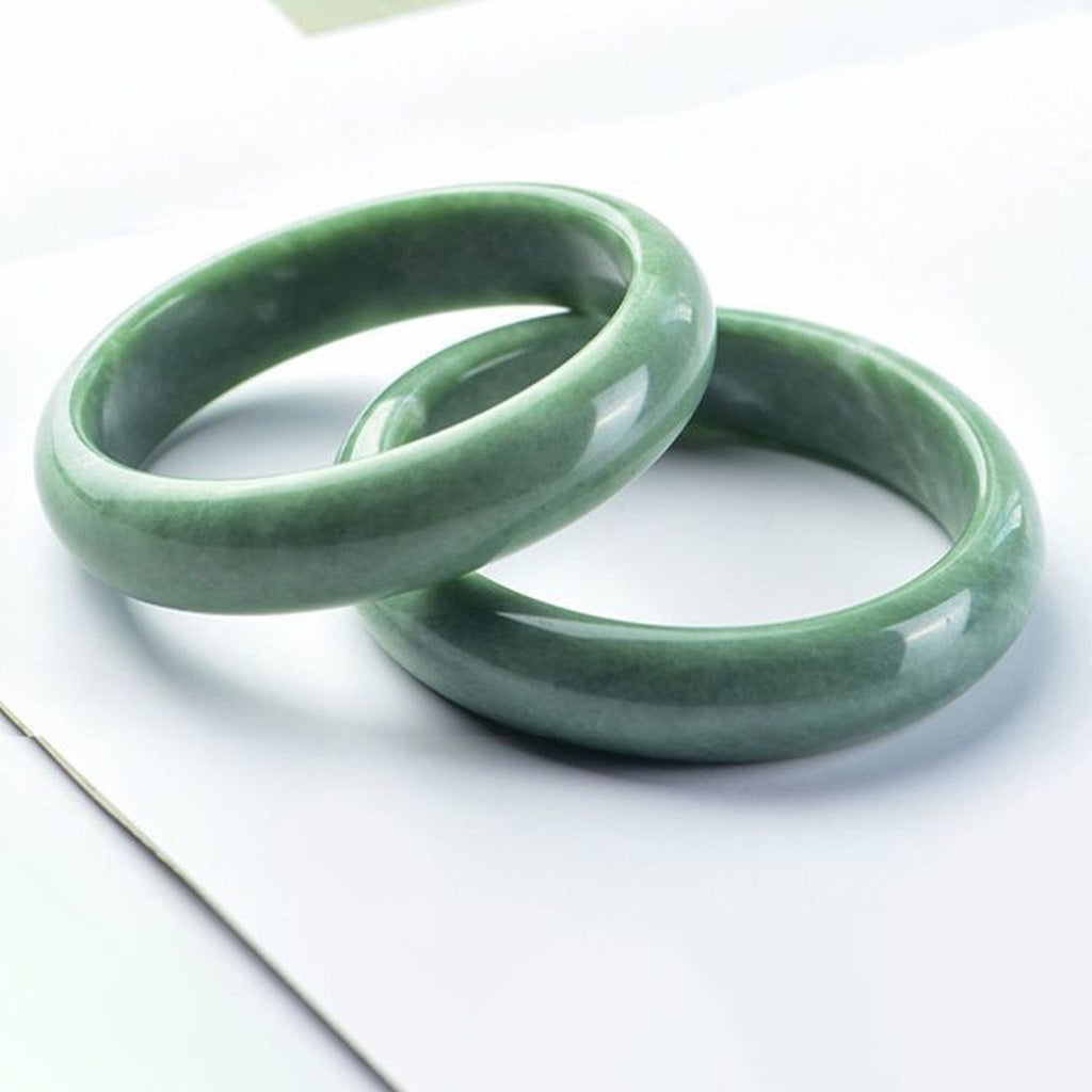 Limited Time Offer · Harmony Charm – Green Jade Bangle of Luck and Peace | Zen Ara Grove
