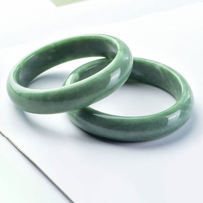 Limited Time Offer · Harmony Charm – Green Jade Bangle of Luck and Peace | Zen Ara Grove