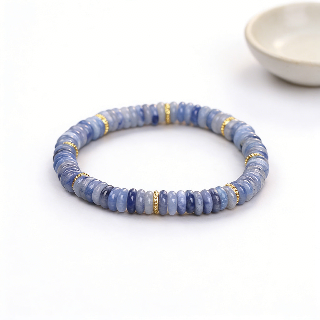 Natural Aventurine Abacus Bead Bracelet – A Symbol of Prosperity and Balance | Zen Ara Grove