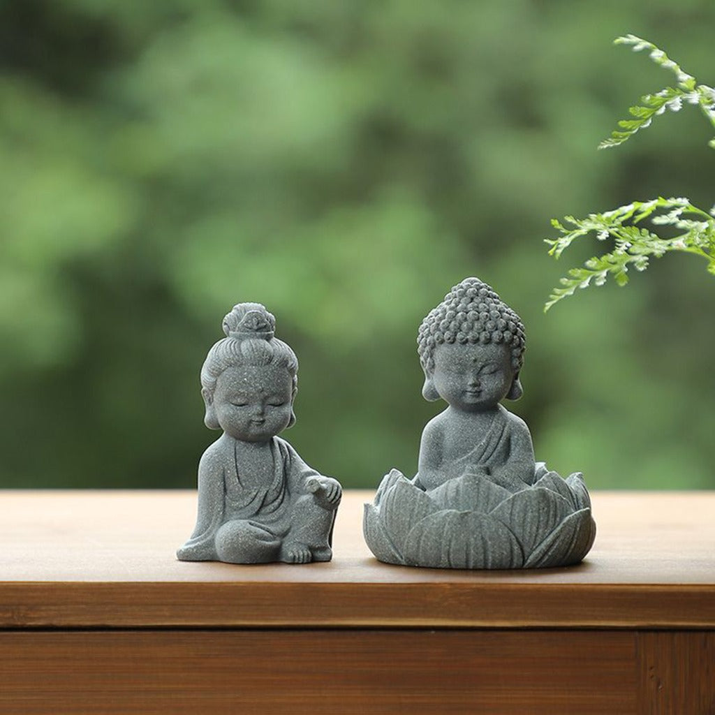 Mini Buddha Statue – Symbol of Inner Peace and Pure Heart | Zen Ara Grove