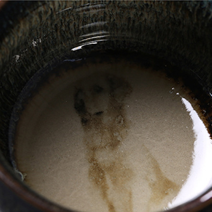 Handcrafted Kiln‑Change Ceramic Teacup with Zodiac Animal Motifs for Good Fortune | Zen Ara Grove