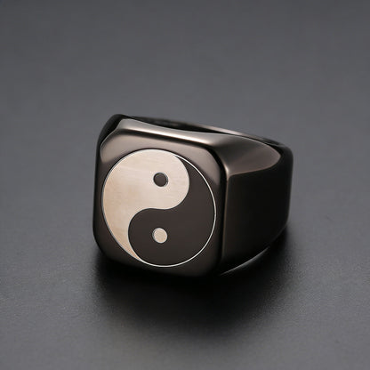 Yin Yang Taiji Ring – Symbol of Balance & Harmony | Zen Ara Grove