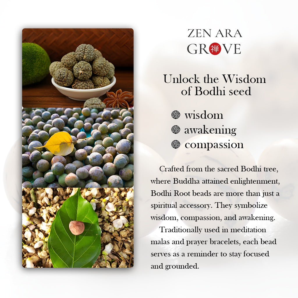 Taiji · Yin Yang 108 Beads Mala Bracelet | Zen Ara Grove