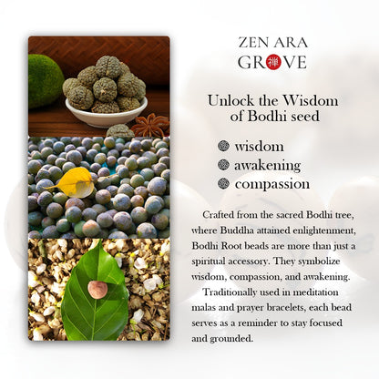 Taiji · Yin Yang 108 Beads Mala Bracelet | Zen Ara Grove