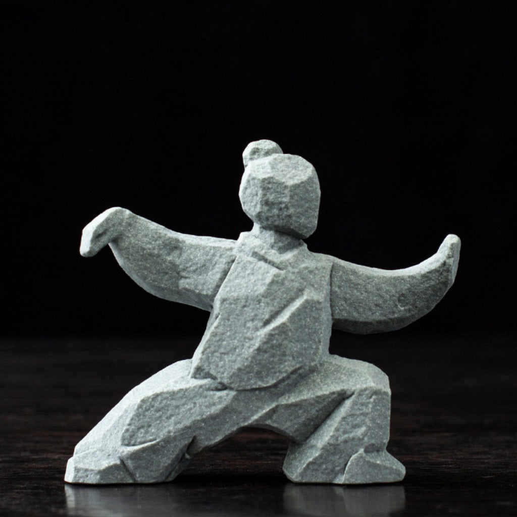 Tai Chi Kung Fu Creative Figurine Set | Zen Ara Grove