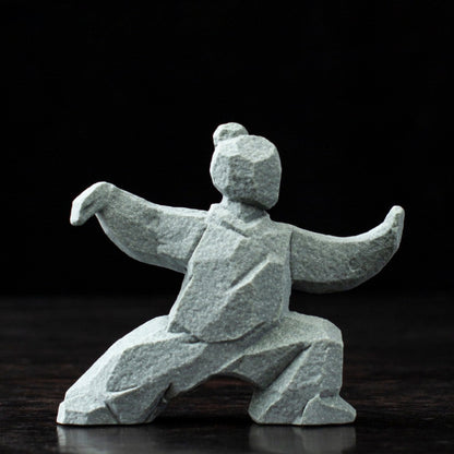 Tai Chi Kung Fu Creative Figurine Set | Zen Ara Grove