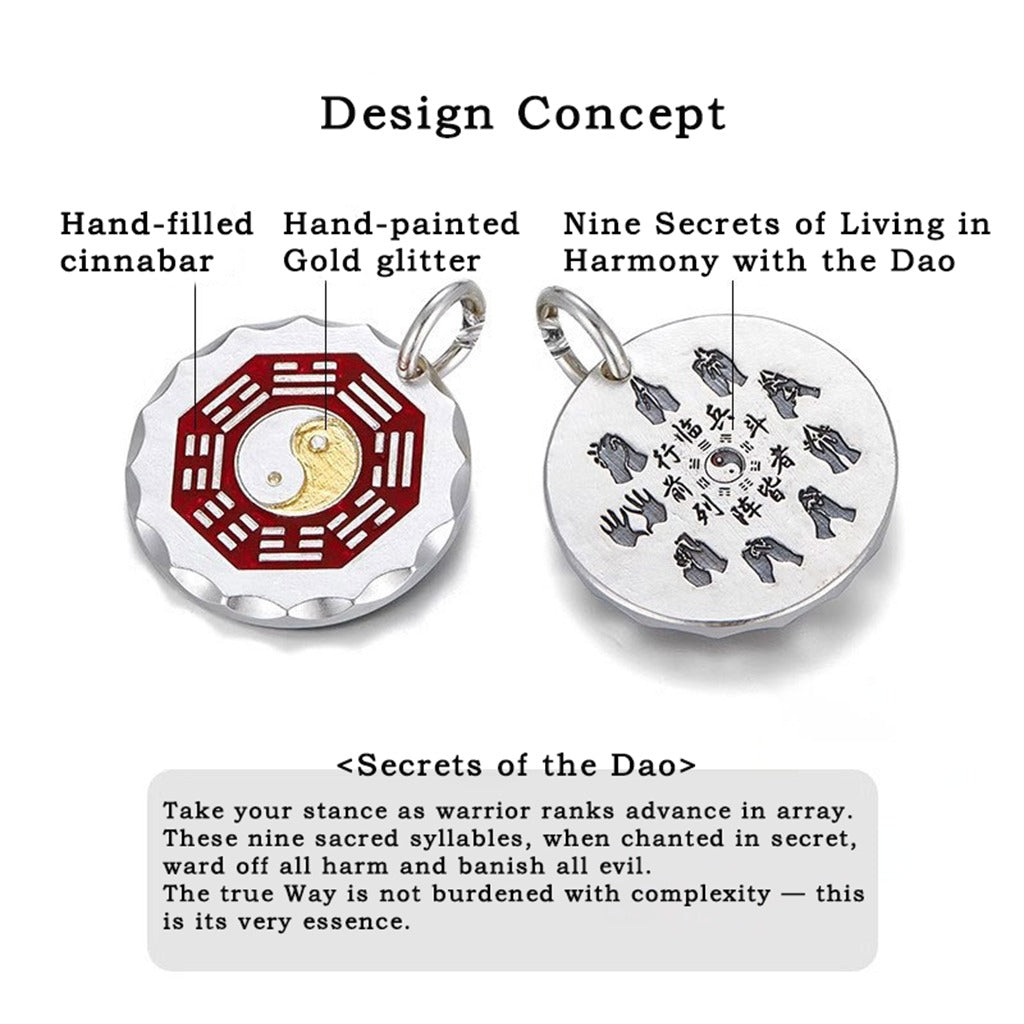 Tai Chi Yin-Yang Bagua Pendant – Balance in Every Moment | Zen Ara Grove