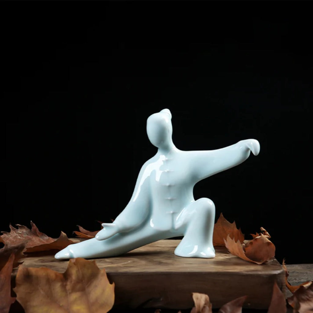 Elegant Female Tai Chi Master Figurine – Grace in Motion | Zen Ara Grove