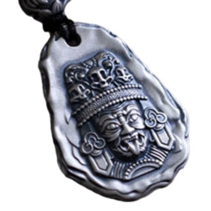 Zaqilam Pendant – Tibetan Goddess of Fortune in Sterling Silver | Zen Ara Grove