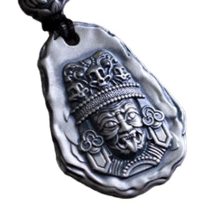 Zaqilam Pendant – Tibetan Goddess of Fortune in Sterling Silver | Zen Ara Grove