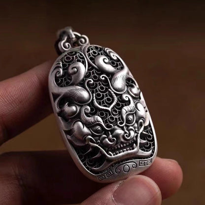 Hollow Pixiu Charm – Attract Fortune, Repel Negativity | Zen Ara Grove