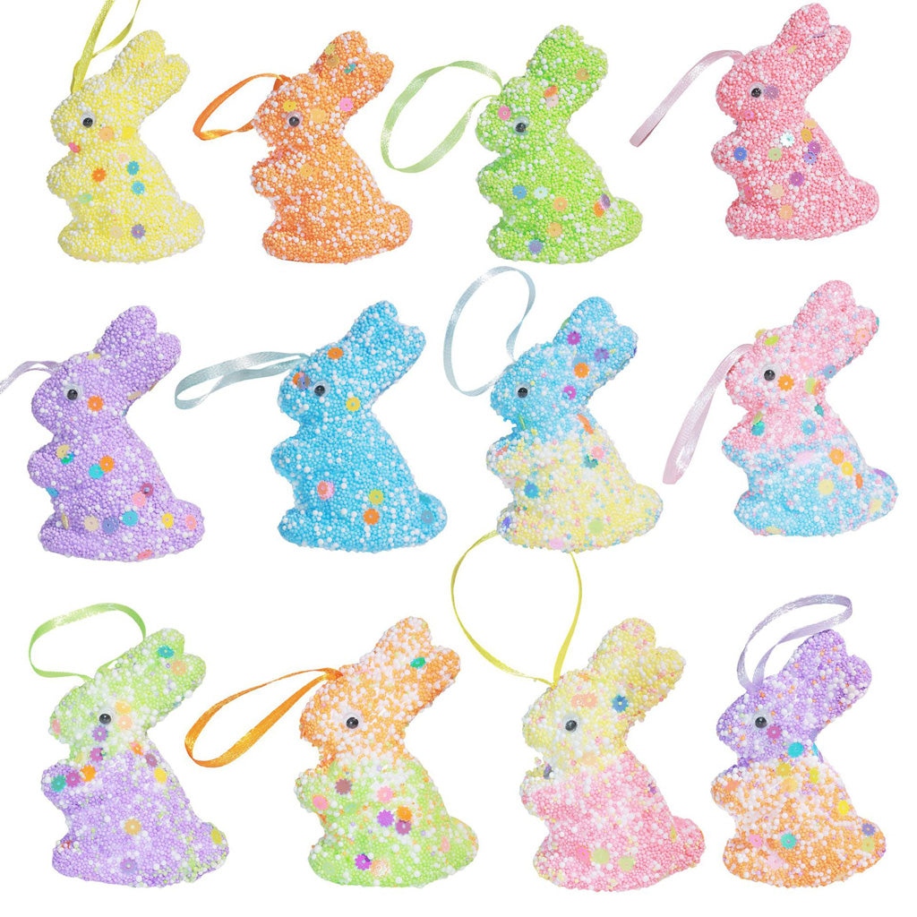Colorful Easter Bunny Hanging Decoration – Joy & Festivity | Zen Ara Grove