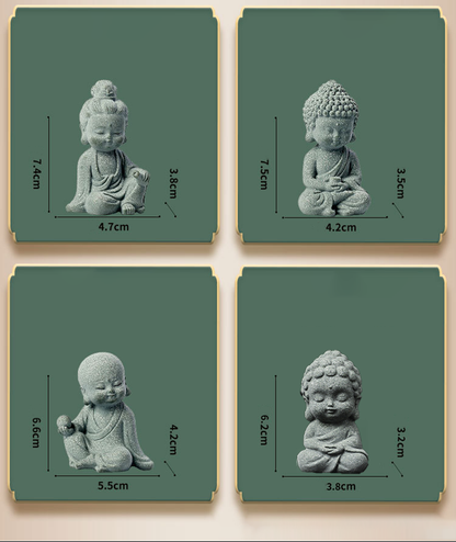 Mini Buddha Statue – Symbol of Inner Peace and Pure Heart | Zen Ara Grove