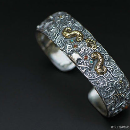 Taotie Beast Bracelet – Ancient Chinese Guardian of Power | Zen Ara Grove