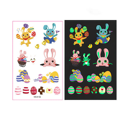 Glow‑in‑the‑Dark Easter Tattoo Stickers – Fun & Creativity | Zen Ara Grove