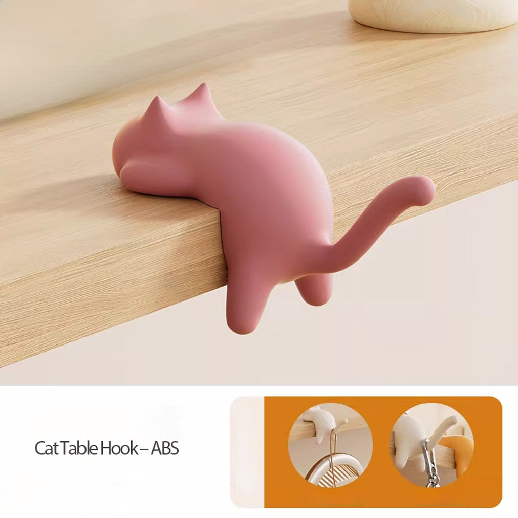 Adorable Cat Desk Hook – Perfect Gift & Organizer | Zen Ara Grove