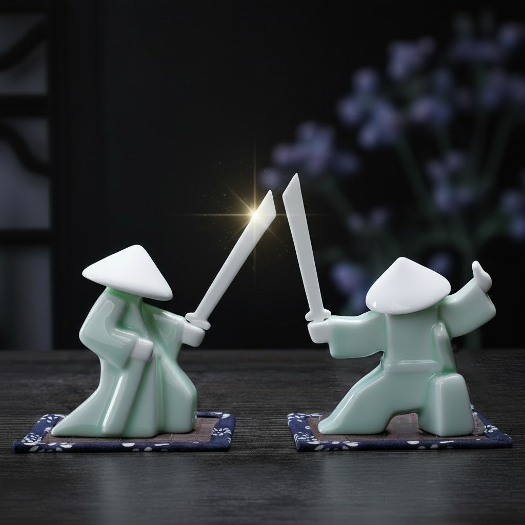 Samurai Incense Duel | Zen Ara Grove