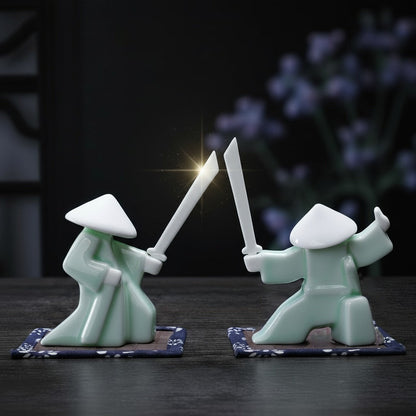 Samurai Incense Duel | Zen Ara Grove