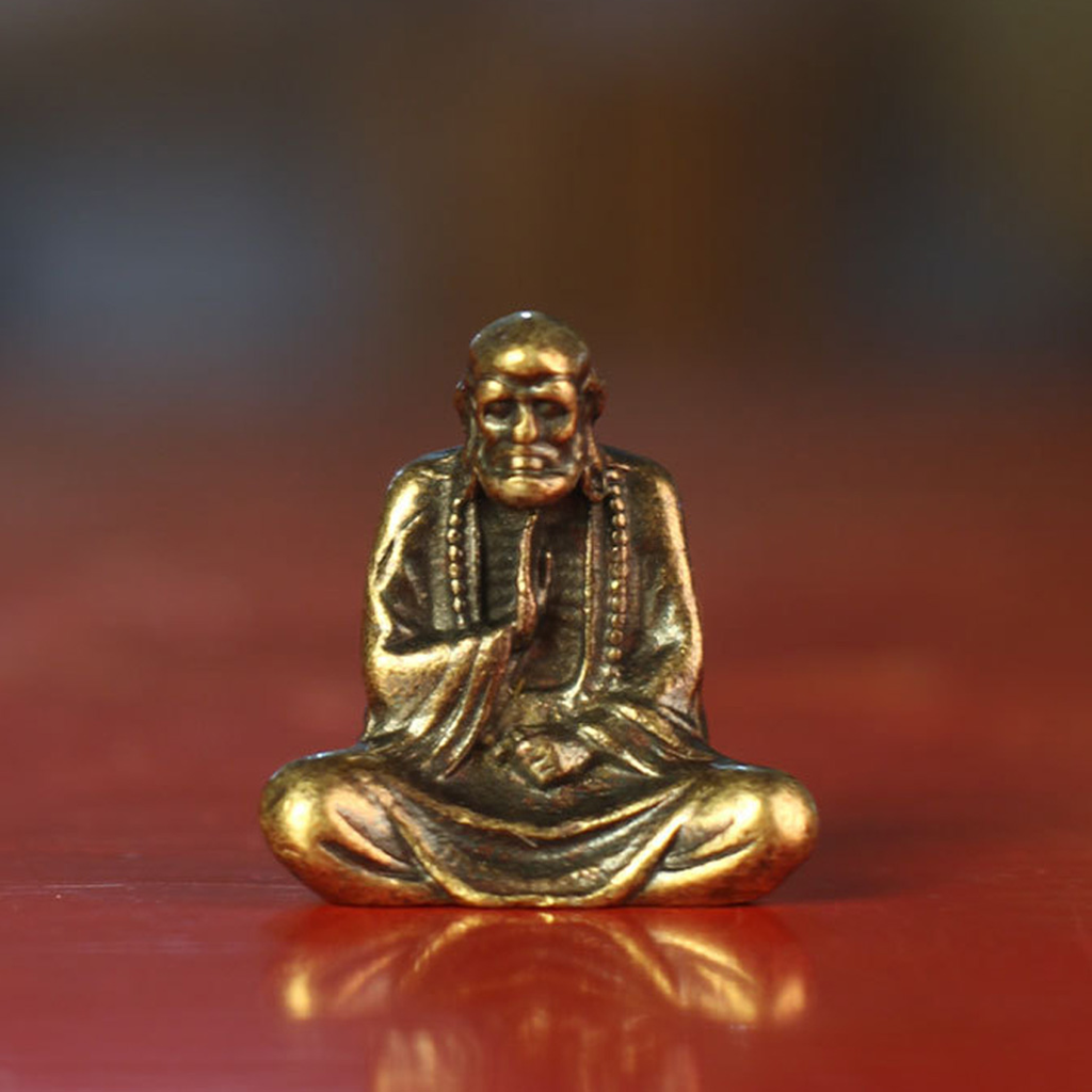 Mini Brass Figurines – Zen Series with Buddha, Bodhidharma, Guanyin, Animals & More – Symbol of Mindfulness | Zen Ara Grove