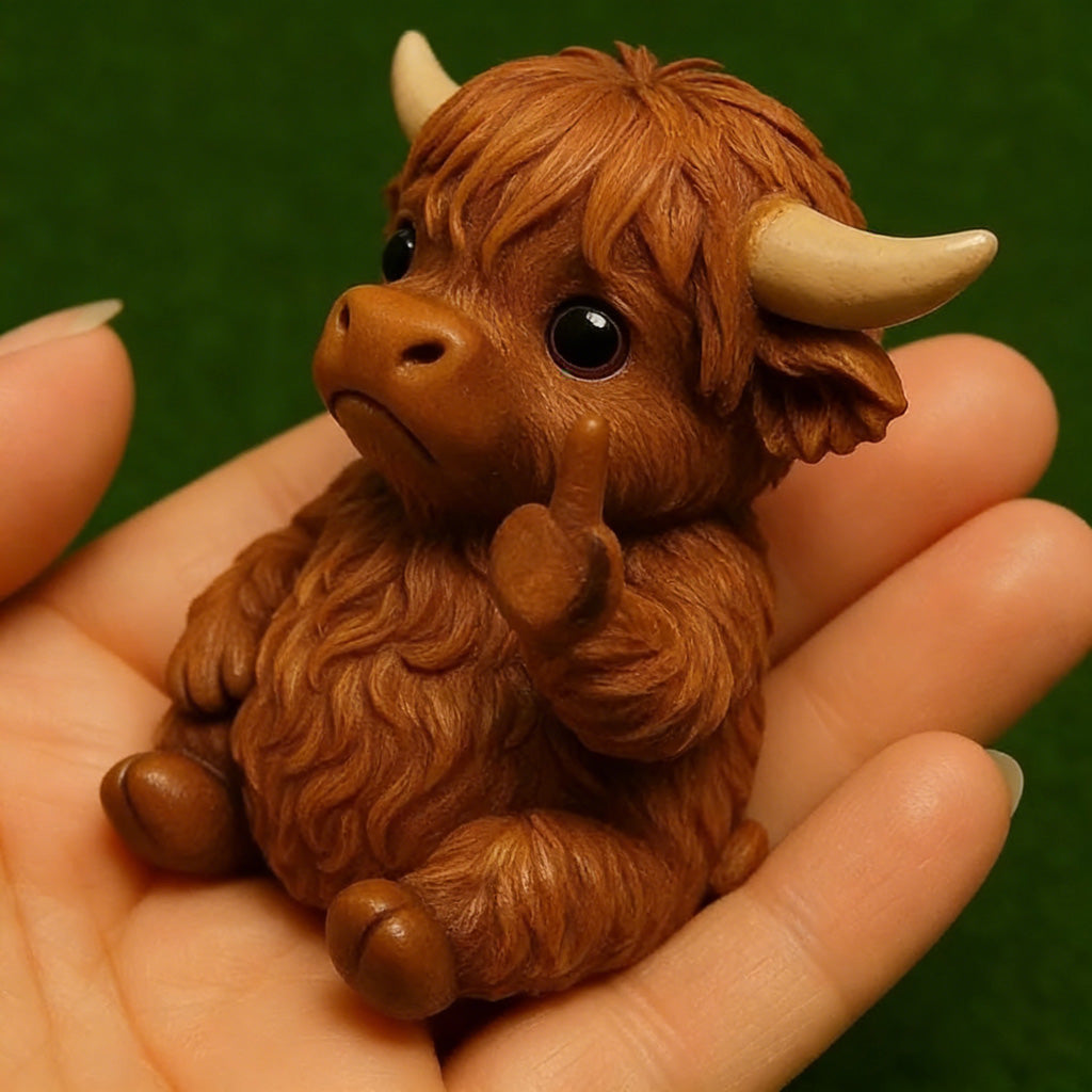 Majestic Resin Bull Sculpture – A Symbol of Strength and Prosperity | Zen Ara Grove