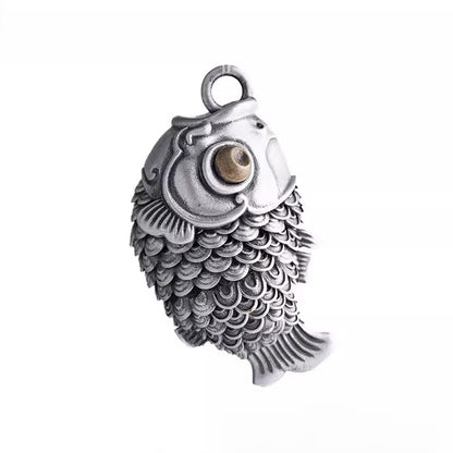 Lucky Koi Fish Pendant – Articulated Moving Tail for Stress Relief | Zen Ara Grove