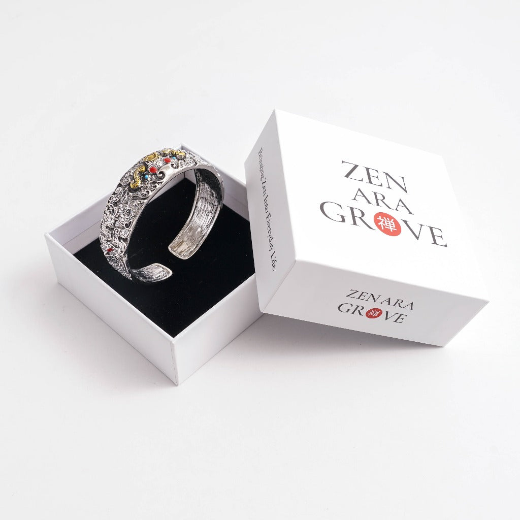 Taotie Beast Bracelet – Ancient Chinese Guardian of Power | Zen Ara Grove