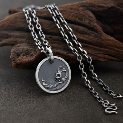 999 Silver  Monkey King Pendant – The Rebel Who Defies Heaven | Zen Ara Grove