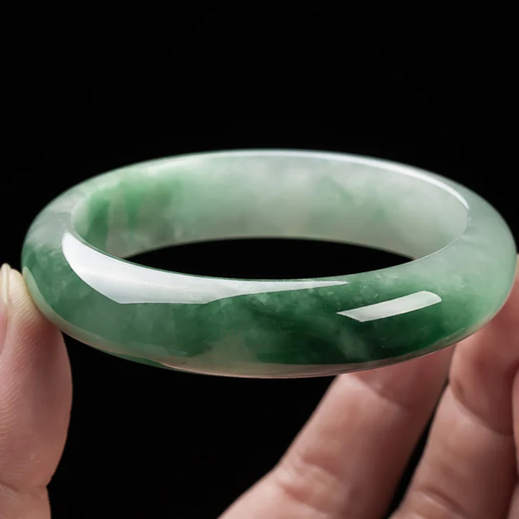 Verdant Grace – Fortune & Serenity Jade Bracelet | Zen Ara Grove