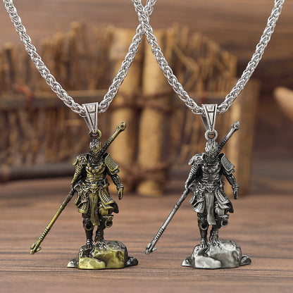 Legendary Wukong Pendant – Guardian of Strength and Spirit | Zen Ara Grove | Zen Ara Grove