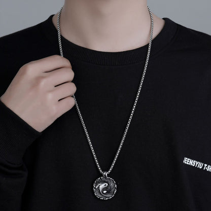 Vintage Yin-Yang Tai Chi Pendant | Zen Ara Grove