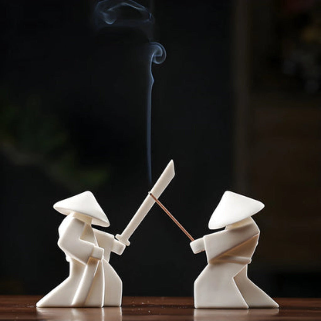 Samurai Incense Duel | Zen Ara Grove