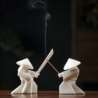 Samurai Incense Duel | Zen Ara Grove