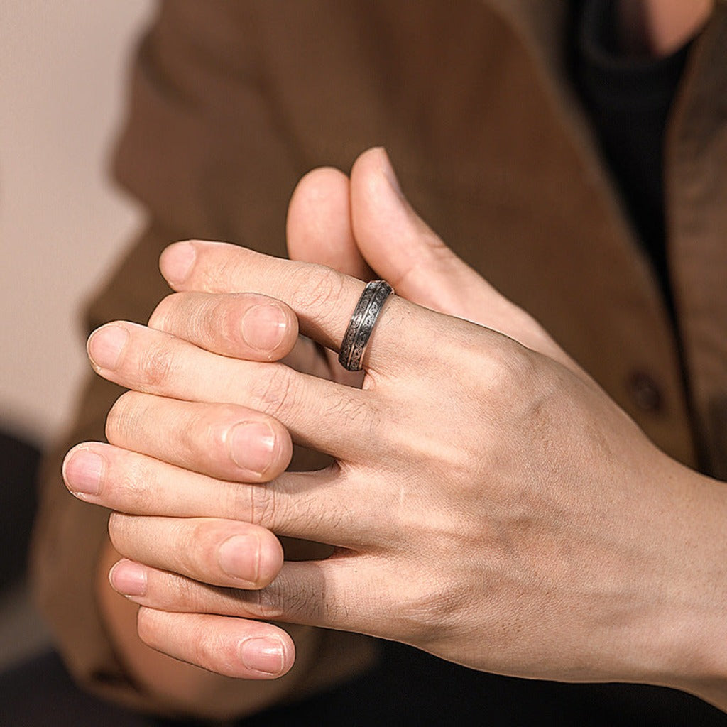 Beast Motif Spiral Ring – Ancient Grace, Modern Elegance | Zen Ara Grove