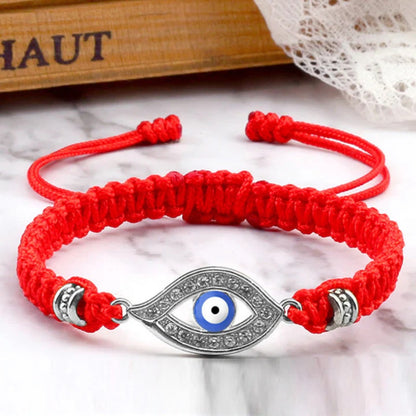 Adjustable Evil Eye Cord Bracelet – Ward Off Negativity, Invite Good Fortune | Zen Ara Grove