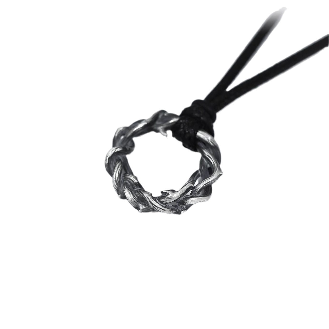 Circle of Life – Retro Vine-Inspired Pendant | Zen Ara Grove
