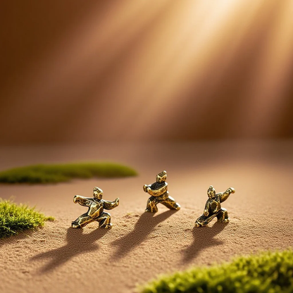 Tai Chi Kung Fu Creative Figurine Set | Zen Ara Grove
